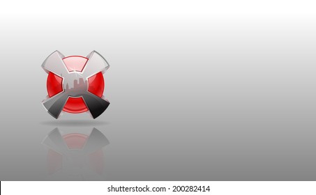 Vector Abstract Shiny 3d ball, Eps10 Vector, Gradient Mesh and Transparency Used