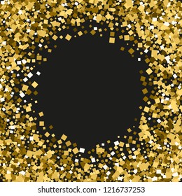 Vector Abstract shiny color gold design.