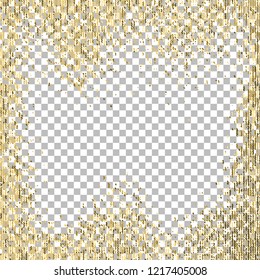 Vector Abstract shiny color gold design.