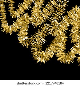Vector Abstract shiny color gold design