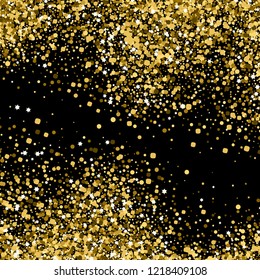 Vector Abstract shiny color gold design.