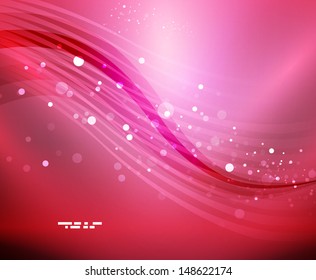 Vector abstract shiny lines background