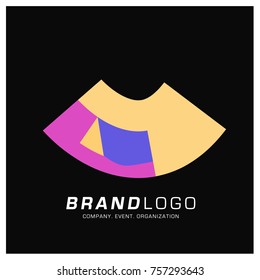 Vector Abstract Simple Colorful Logo Design