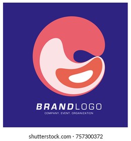 Vector Abstract Simple Colorful Logo Design