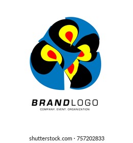 Vector Abstract and Simple Ethnic Logo Design
