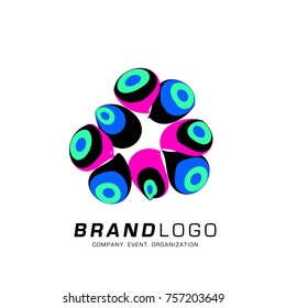 Vector Abstract and Simple Ethnic Logo Design