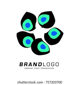 Vector Abstract and Simple Ethnic Logo Design