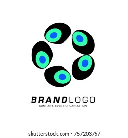 Vector Abstract and Simple Ethnic Logo Design