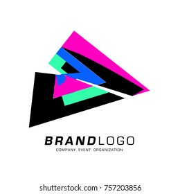 Vector Abstract and Simple Ethnic Logo Design