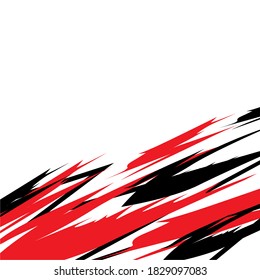 vector abstract simple motive racing car