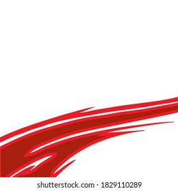 vector abstract simple motive racing car