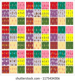 Vector abstract simple pattern hand drawn for your design