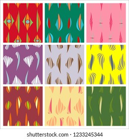 Vector abstract simple pattern hand drawn for your design