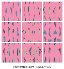 Vector abstract simple pattern hand drawn for your design