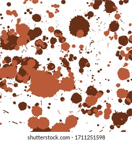 Vector abstract simple pattern for your game or background. Dots, spots and freckles