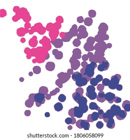 Vector abstract simple pattern for your game or background. Dots, spots and freckles