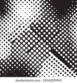 Vector abstract simple pattern for your game or background. Dots, spots and freckles messy pixel art