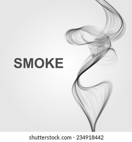 Vector abstract smoke background