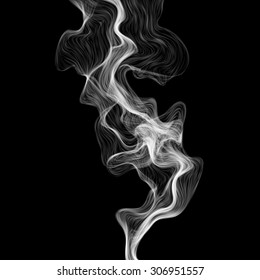 Vector abstract smoke background 