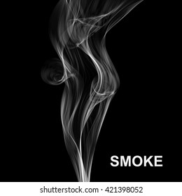 Vector abstract smoke background.