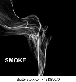 Vector abstract smoke background.