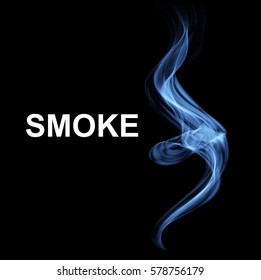 Vector abstract smoke background. Vector illustration.  