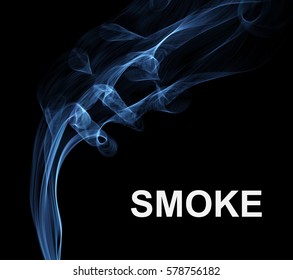 Vector abstract smoke background. Vector illustration.  