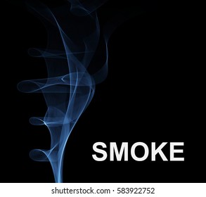 Vector abstract smoke background. Vector illustration.  