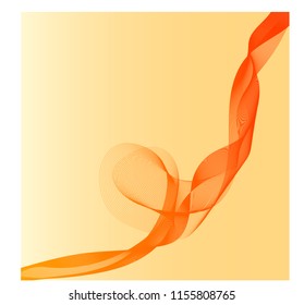 vector abstract smoke on a gentle background