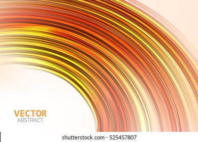 Vector. Abstract smooth background, curve composition.