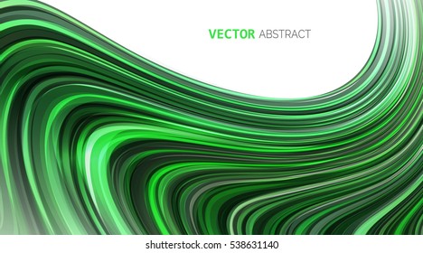 Vector. Abstract smooth background, curve composition.