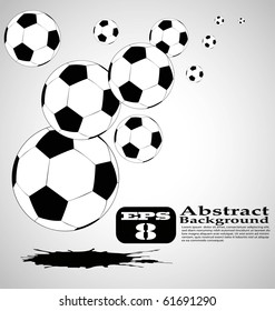 the vector abstract soccer background eps 8