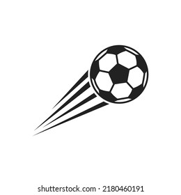 vector abstract soccer ball icon