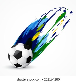 vetor abstrato projeto de jogo de futebol