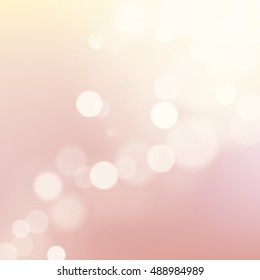 Vector abstract soft colored blurred background for design. Calm pastel color fond. Cool neutral bokeh backdrop. Blur,