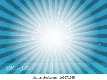 Vector abstract  space burst background illustration - Vector background  design template illustration