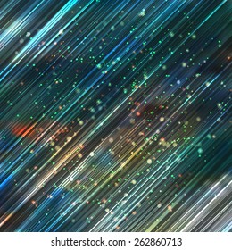 vector abstract space lights background