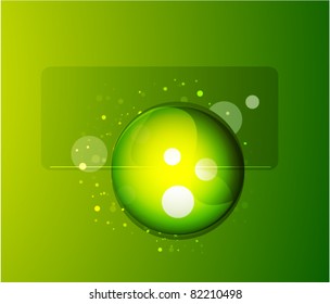 Vector abstract sphere background