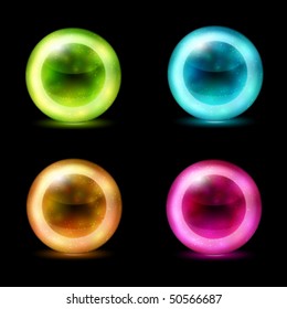 vector Abstract Sphere Design