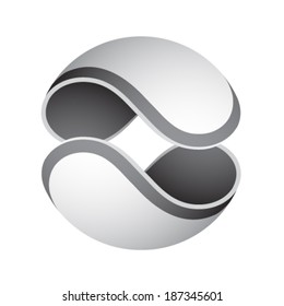vector abstract sphere icon