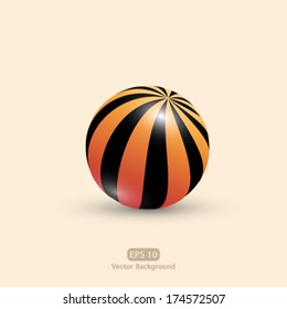 Vector abstract sphere icon background illustration
