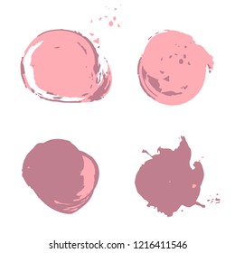 Vector abstract spots