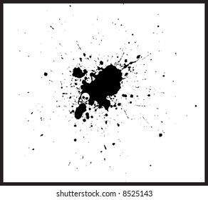 Vector Abstract Spray Drops