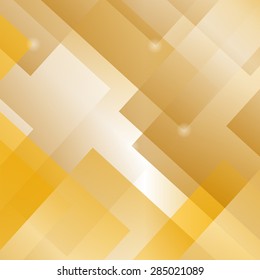 Vector Abstract Square Brown Background. Abstract Geometric Pattern.
