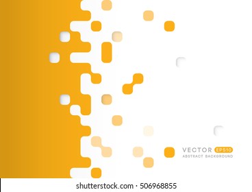 Vector of abstract square element and background