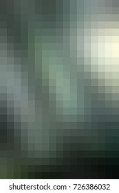 Vector abstract square mosaic dark grey tile background, vertical format.