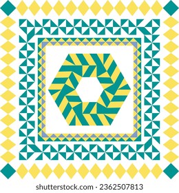 vector abstract square pattern, silk scarf design, fashion textile ornament Bandanna shawl, tablecloth fabric print, silk neck scarf,sealing, tile, floor tile, farsealing, texture, circle.