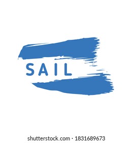 Vector of Abstract square sail logo design eps format, suitable for your design needs, logo, illustration, animation, etc.