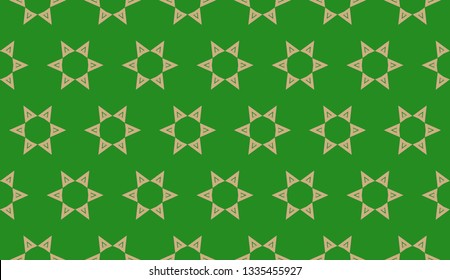 Vector abstract star background.Decorative wallpaper design in shape.for holiday decoration, holiday packaging Vector seamless pattern