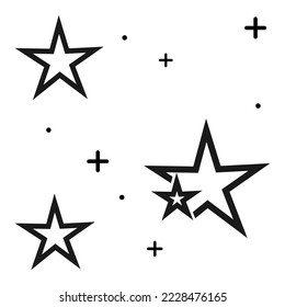 vector of abstract star icon 